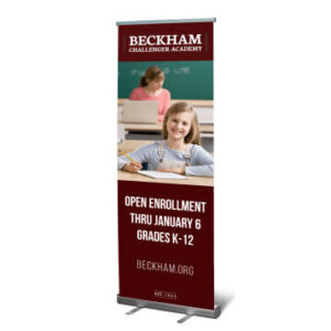 Retractable Banner (Standard) - Standard, 33”x81”
